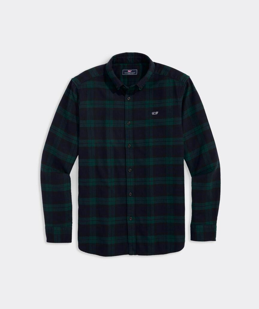 Vineyard Flannel Plaid Shirt Product Image