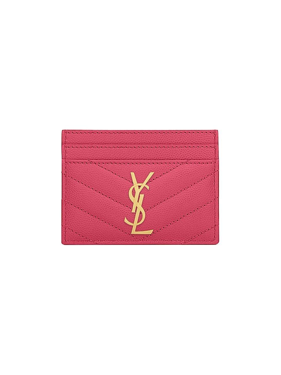 Womens Monogram Matelass Leather Card Case Product Image