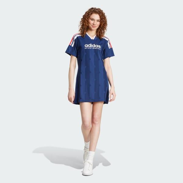 Tiro Cut 3-Stripes Jacquard Tee Dress Product Image