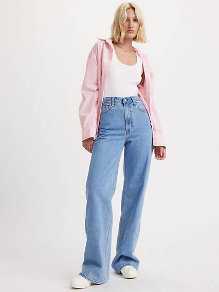 Ribcage Wide Leg Women's Jeans Product Image