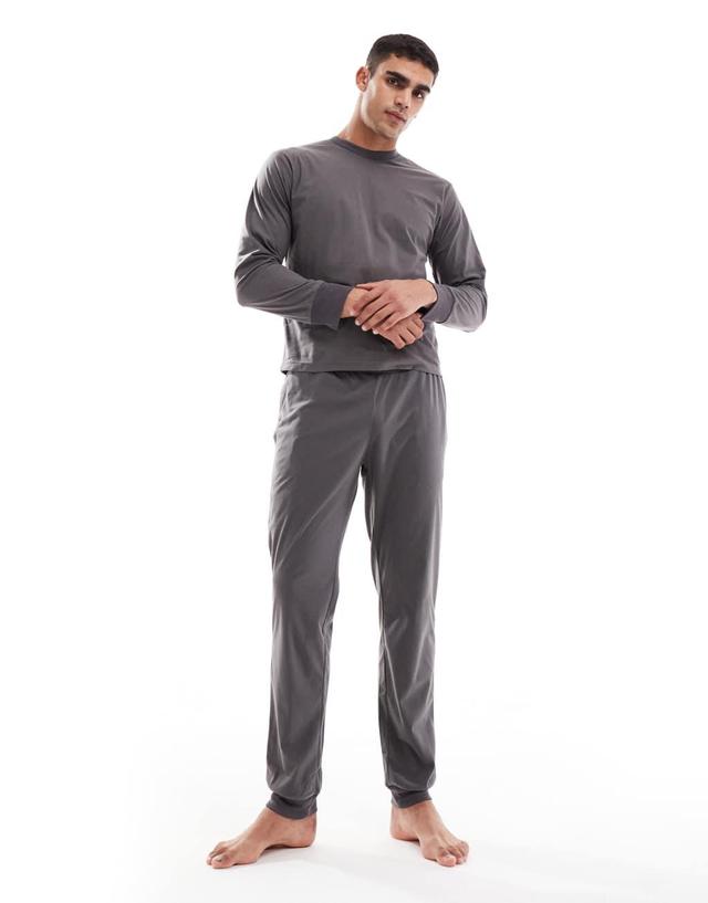 Jack & Jones lounge set in gray Product Image