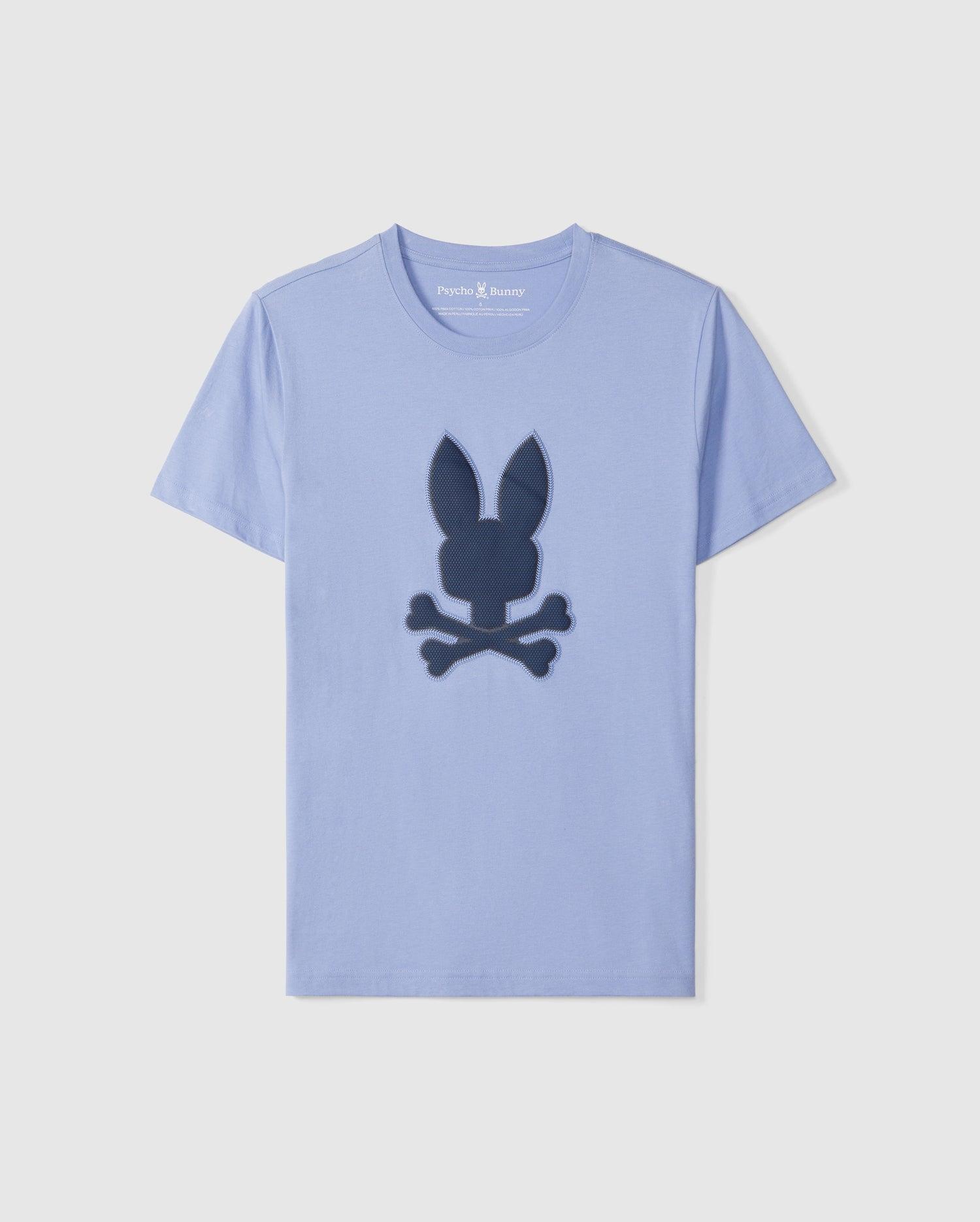 Psycho Bunny Men's Riviera Graphic Tee 535 PURPLE IMPRESSION Product Image