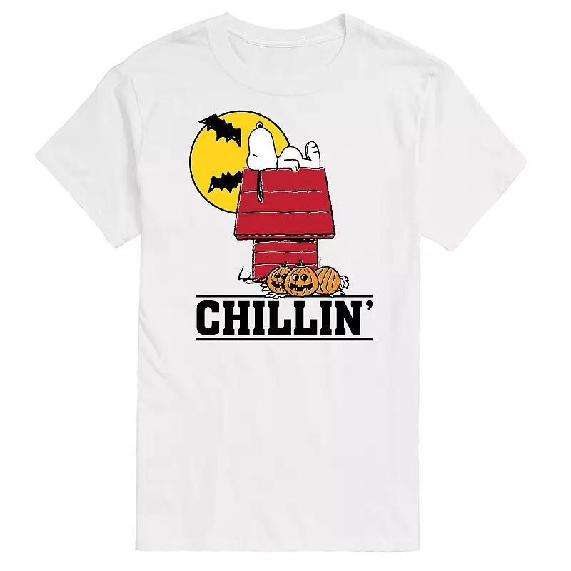 Big & Tall Peanuts Chillin Tee, Mens Product Image