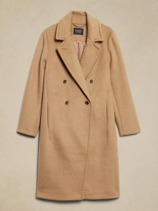 Wool-Blend Timeless Topcoat Product Image