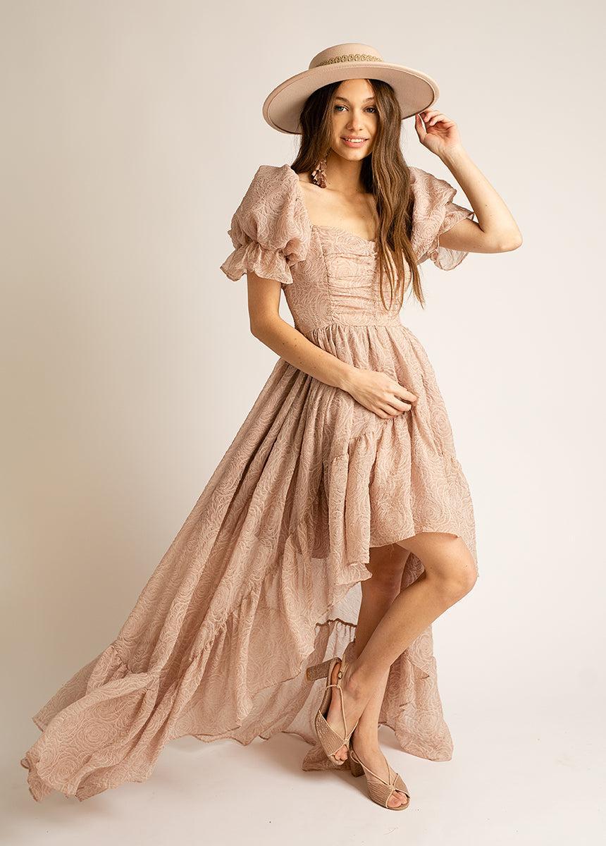 Swan Impact Dress in Dusty Lilac Product Image