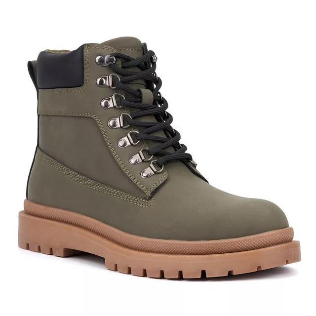 Xray Myles Mens Casual Ankle Boots Green Product Image