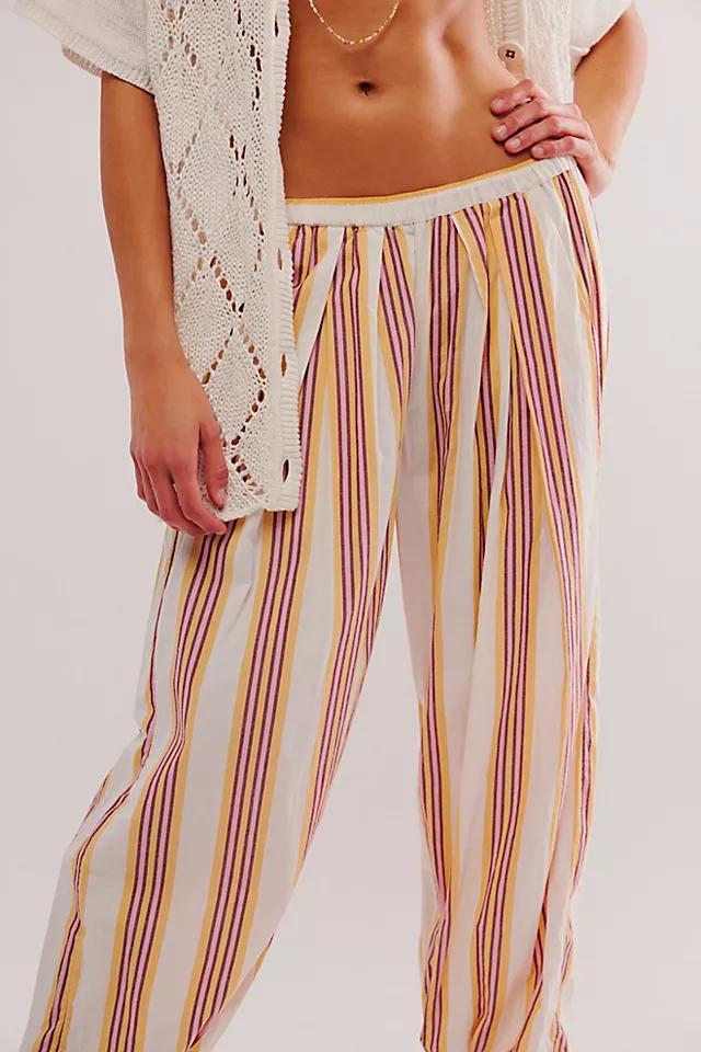 To The Sky Striped Parachute Pants Product Image