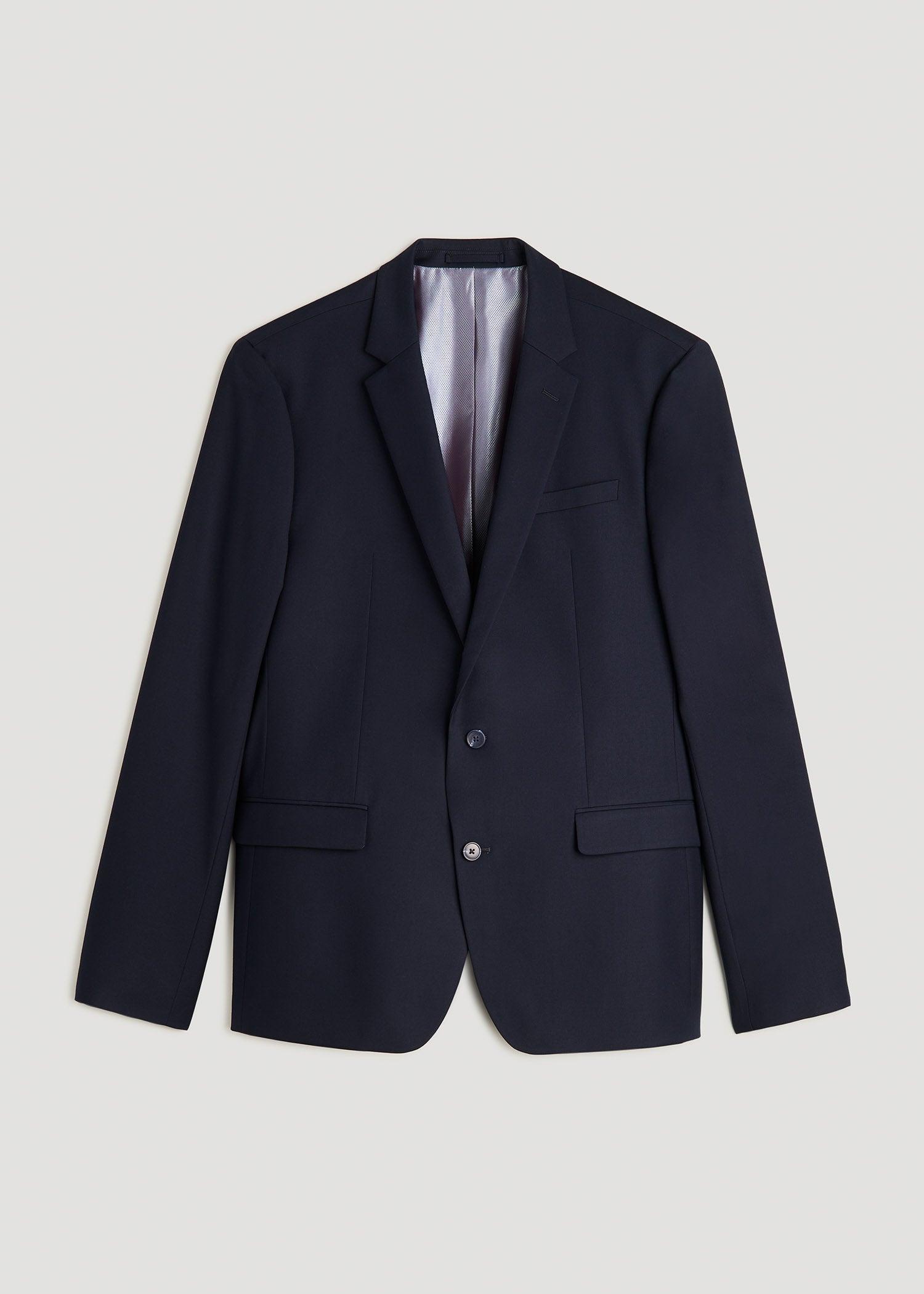 Suit Jacket for Tall Men in True Navy Male Product Image