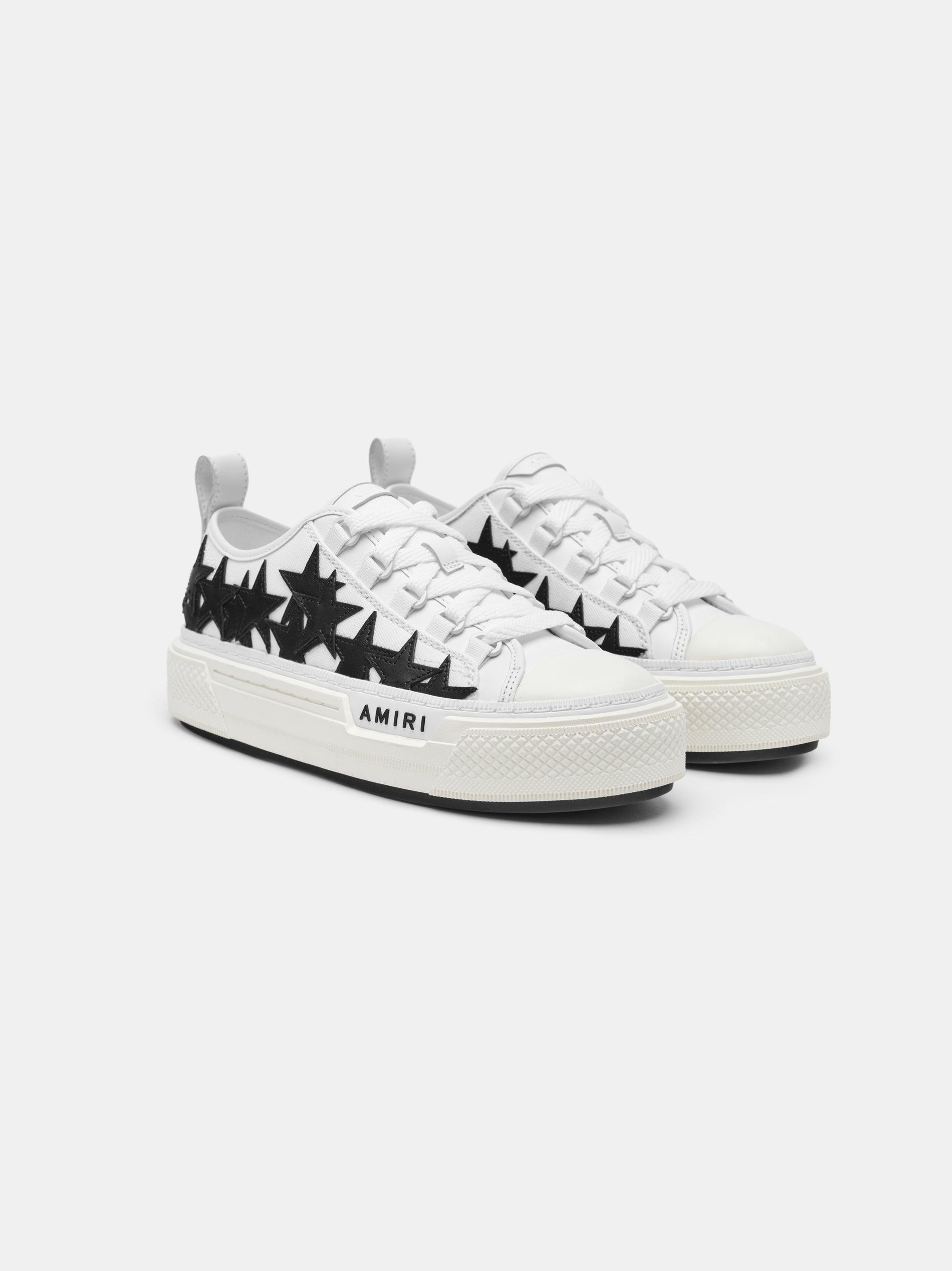 WOMEN- WOMEN'S STARS COURT LOW - WHITE/BLACK Female Product Image