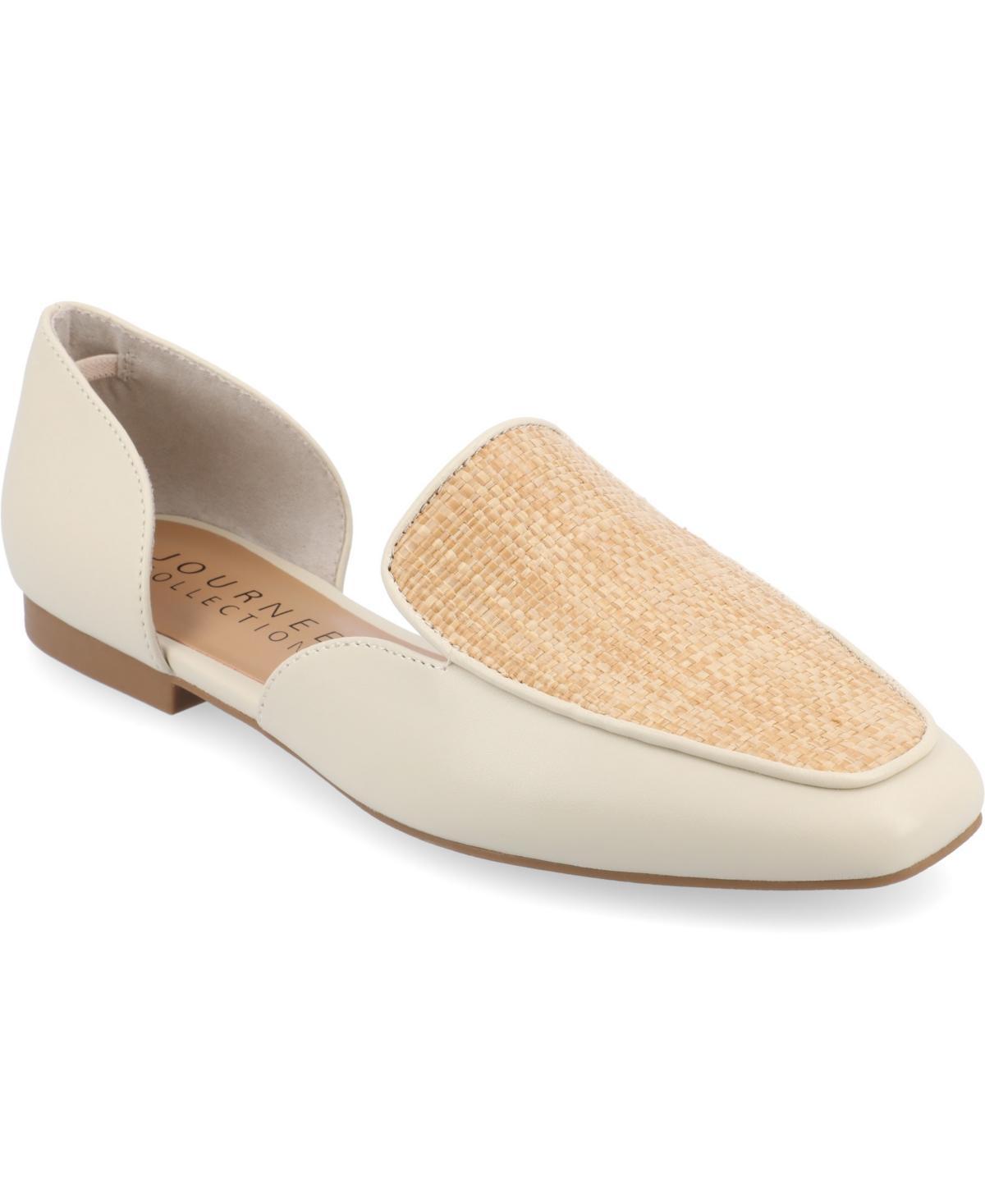 Journee Collection Womens Kennza Tru Comfort Foam Soft Faux Leather Slip-On Flats Product Image