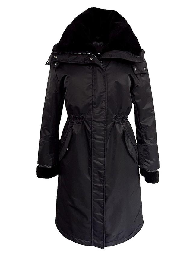 Womens Vancouver Faux-Shearling-Trimmed Parka Product Image