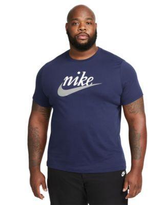 Nike Sportswear Mens Heritage Script Logo Short-Sleeve Crewneck T-Shirt Product Image