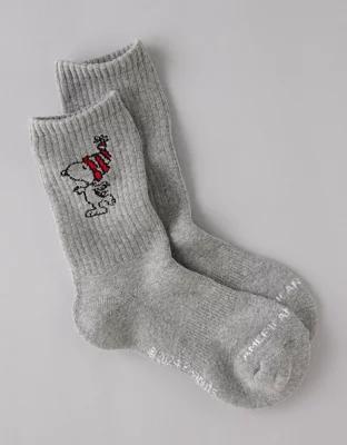 AE Peanuts Crew Socks Product Image