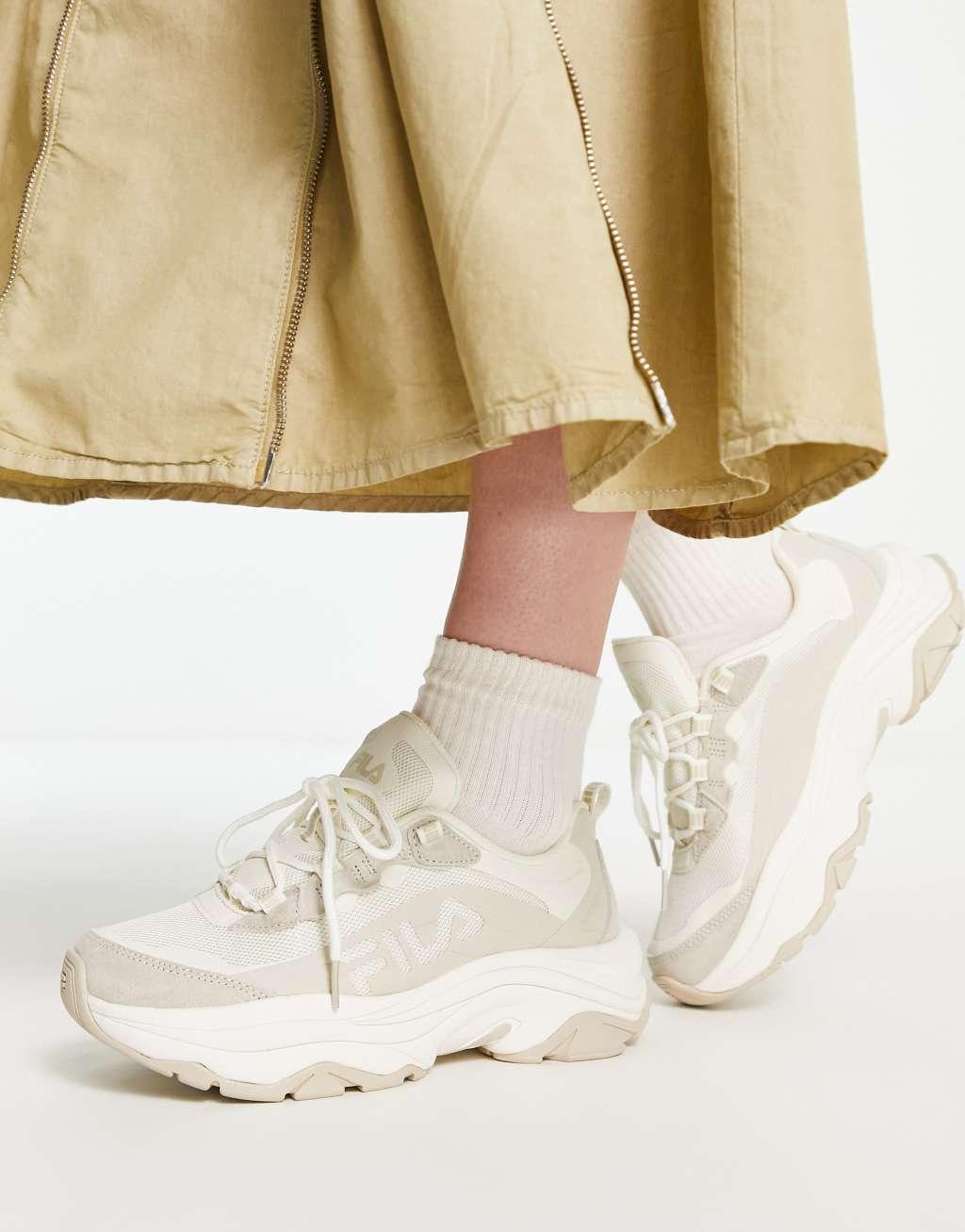 Fila Alpha Ray Linear sneakers in off white Product Image