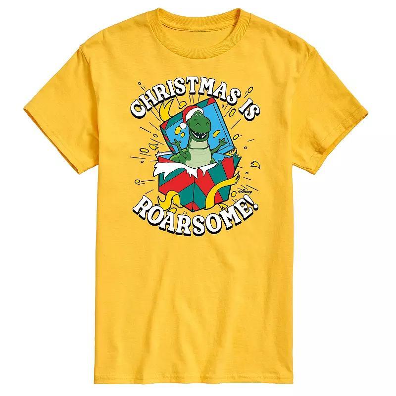 Disney / Pixars Toy Story 4 Rex Mens Christmas Is Roarsome Graphic Tee Product Image