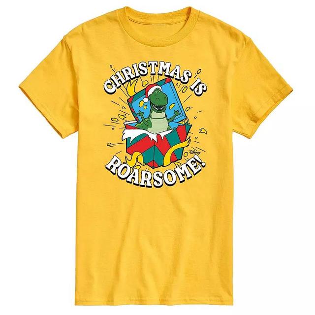 Disney / Pixars Toy Story 4 Rex Mens Christmas Is Roarsome Graphic Tee Product Image