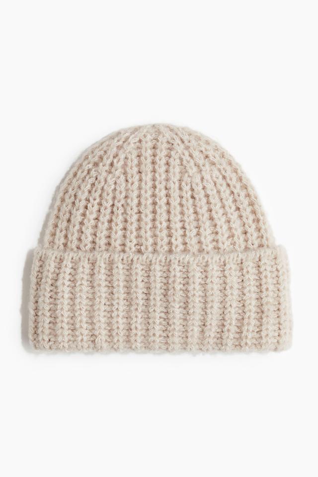 Rib-Knit Beanie Product Image