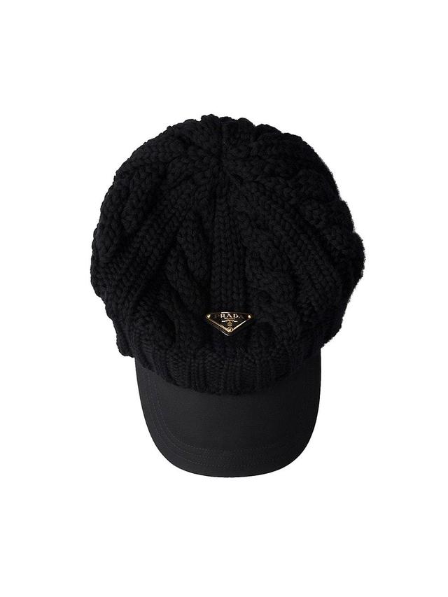 Womens Wool and Re-Nylon Visor Cap Product Image