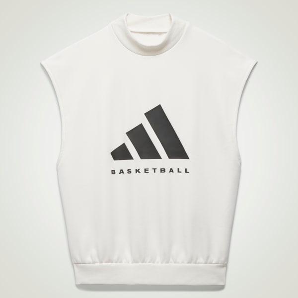 adidas Basketball Sleeveless Sweatshirt Product Image