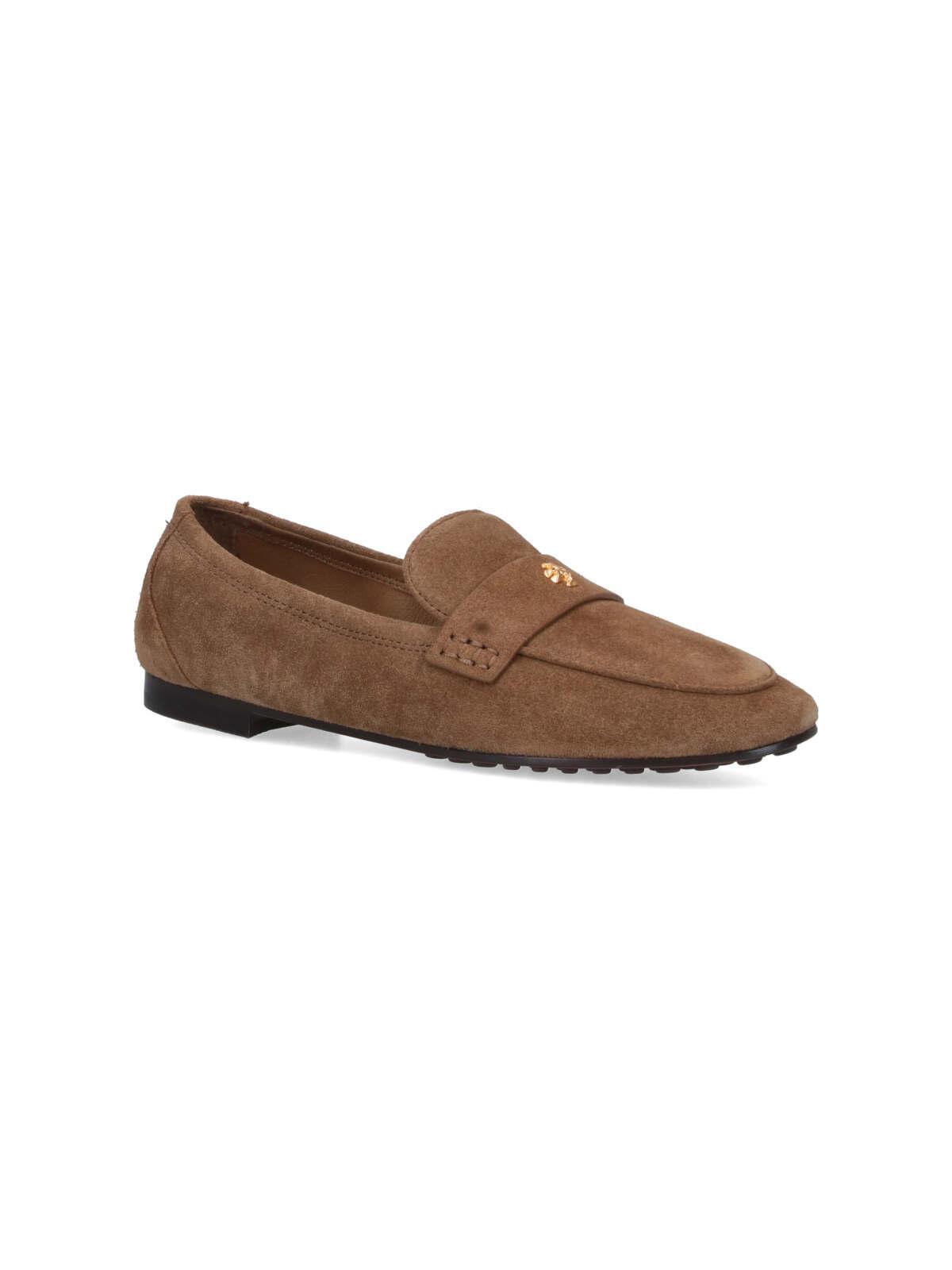 TORY BURCH Ballet Flats Loafers In Brown Product Image