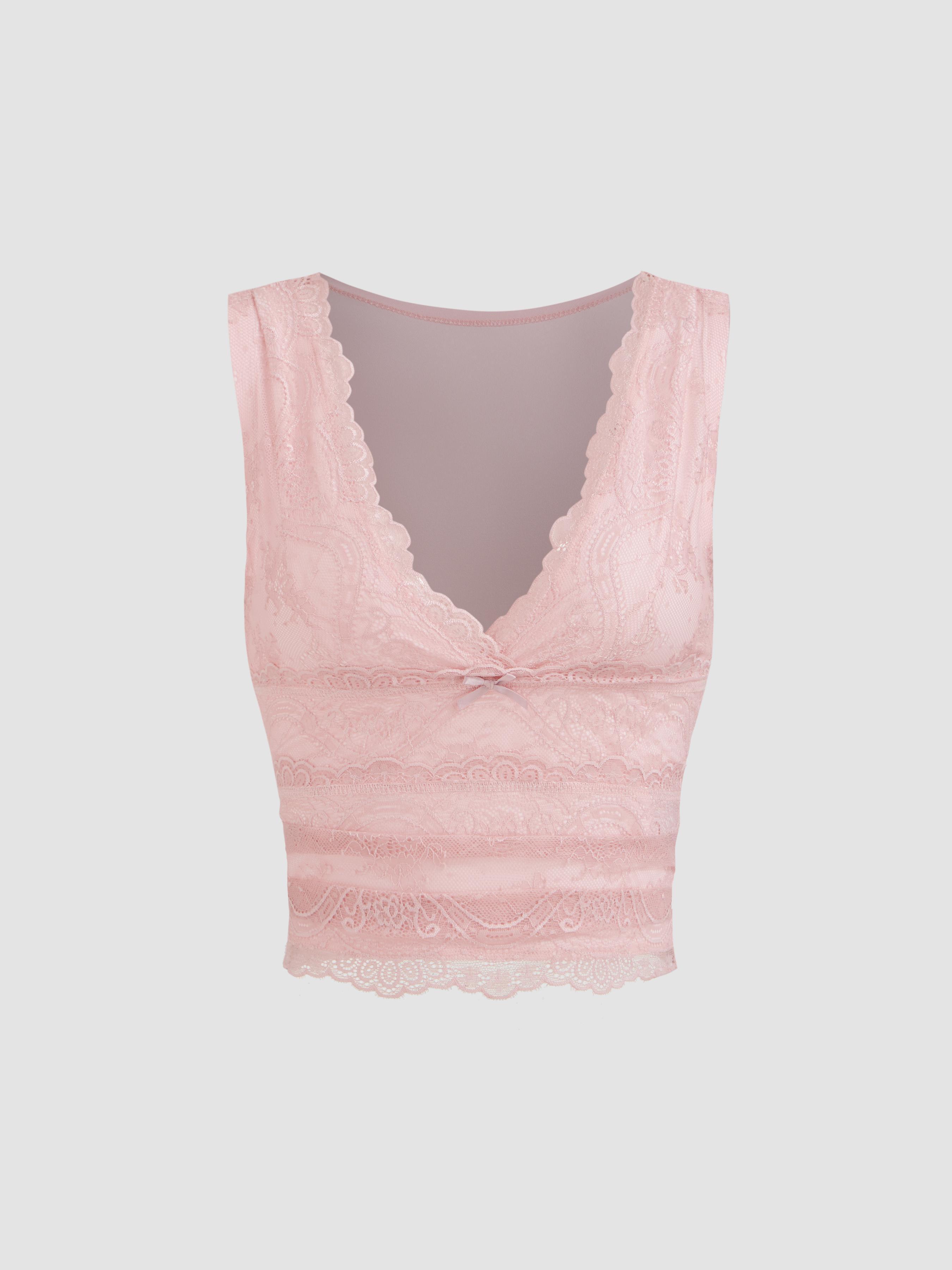 Lace Crop Tank Top product image