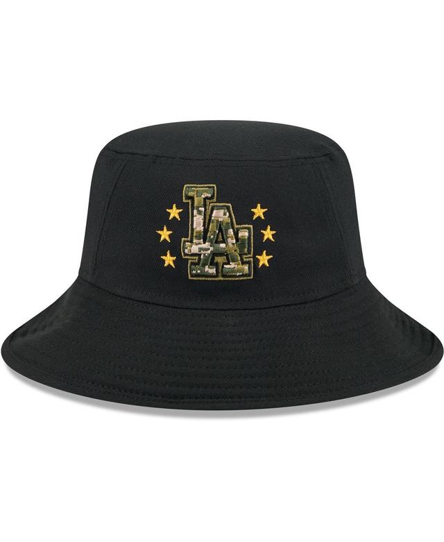 Mens New Era Los Angeles Dodgers 2024 Armed Forces Day Bucket Hat Product Image