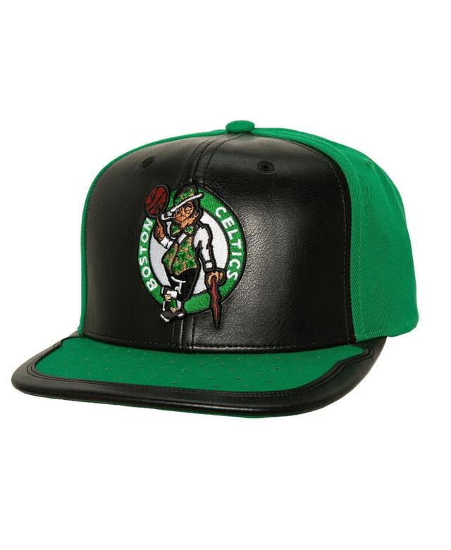 Mens Mitchell & Ness Black Boston Celtics Day One Snapback Hat - Black Product Image