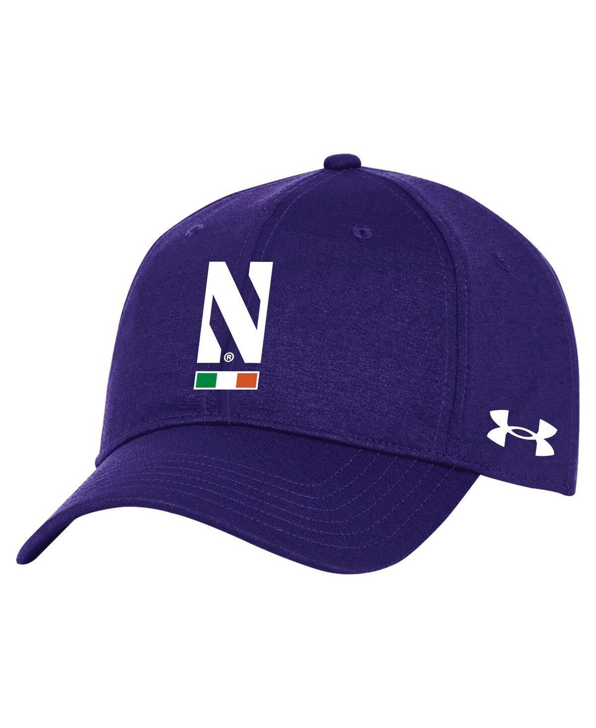 Mens Under Armour Northwestern Wildcats Ireland Adjustable Hat Product Image