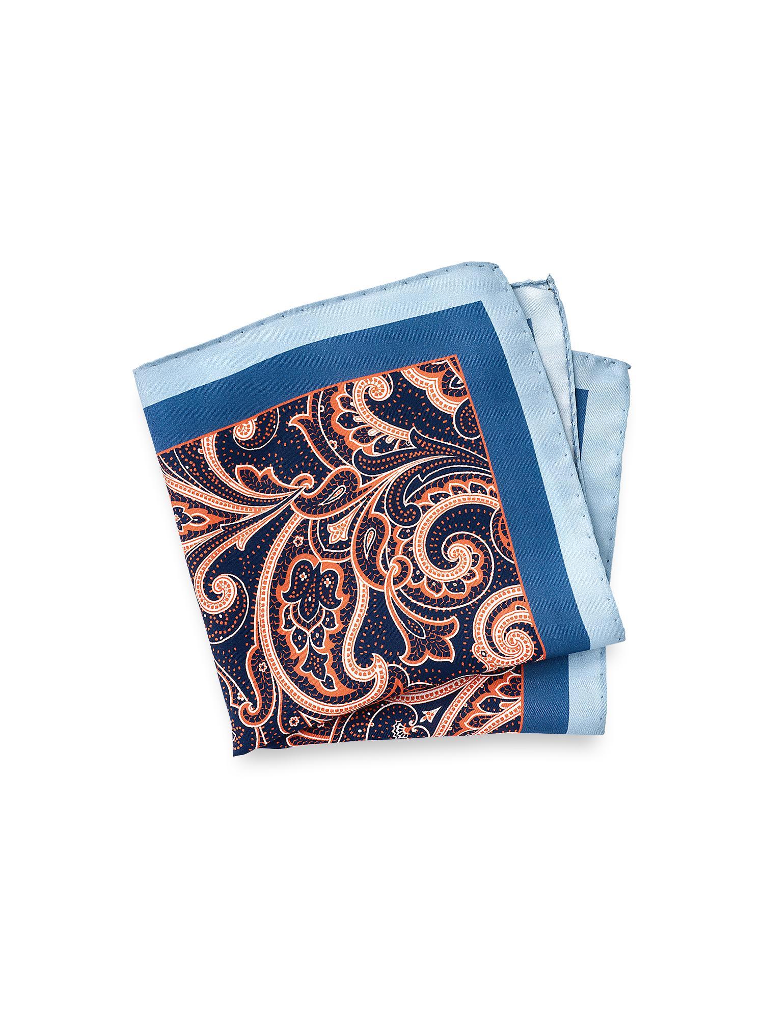 Paisley Silk Pocket Square Product Image