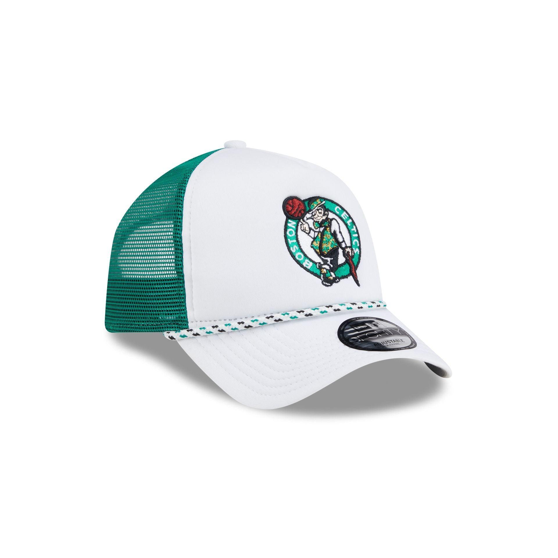 Boston Celtics Court Sport 9FORTY A-Frame Trucker Hat Male Product Image