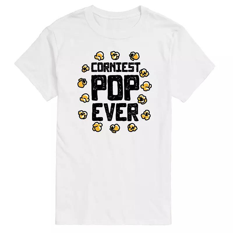 Mens Corniest Pop Ever Popcorn Graphic Tee Product Image