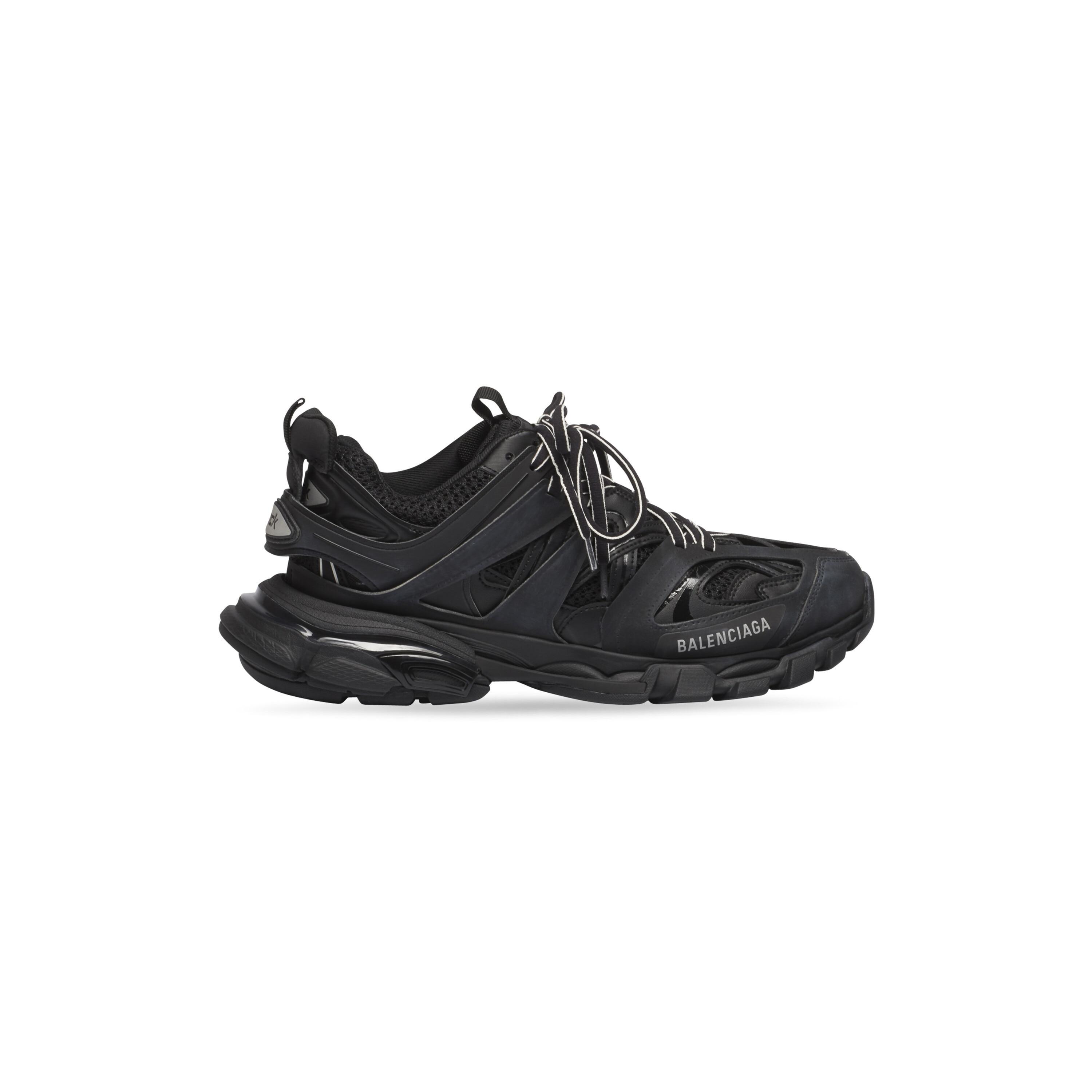 Women's Track Sneaker in Black Product Image