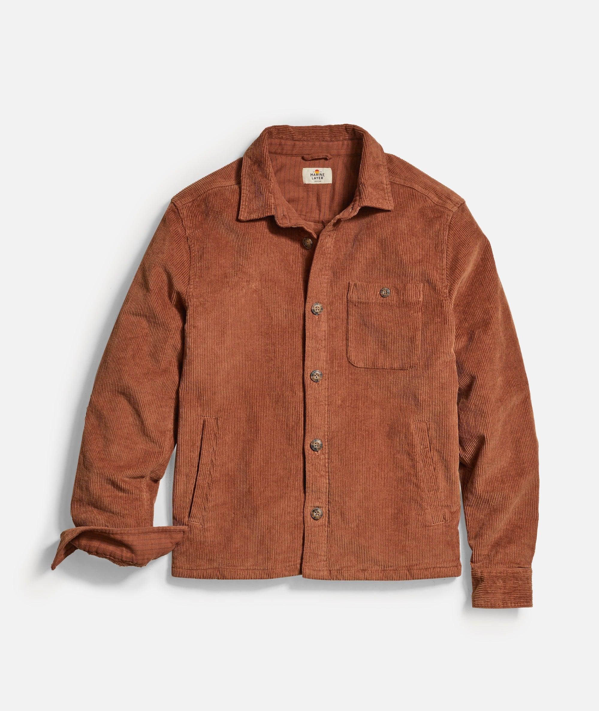 Max Stretch Corduroy Overshirt Product Image