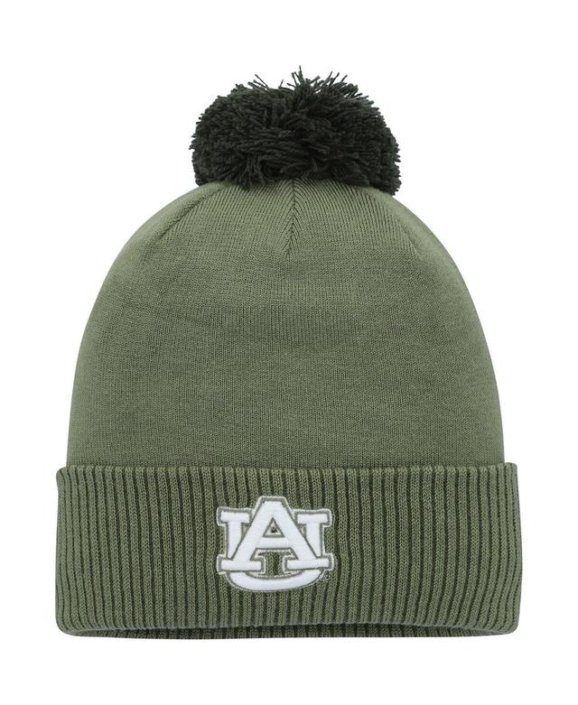 Mens Under Armour Auburn Tigers Freedom Collection Cuffed Knit Hat with Pom Product Image