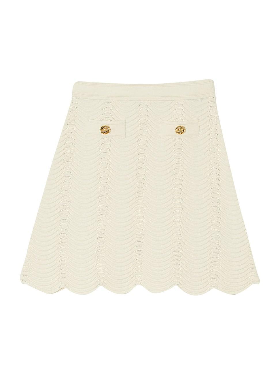 Womens Short Knitted Skirt product image