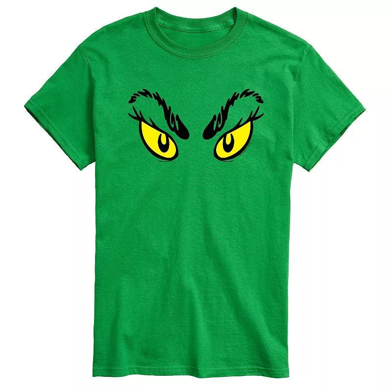 Mens Dr. Seuss The Grinch Eyes Graphic Tee Product Image