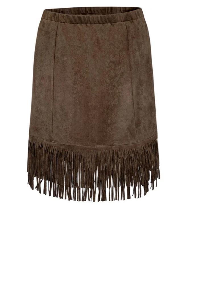 Fringe Benefits Skirt - Bingo Product Image