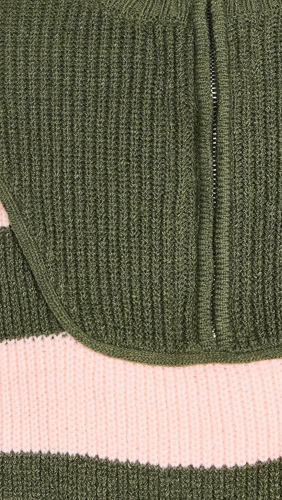 MINKPINK Darcy 1/4 Zip Knit Sweater | Shopbop Product Image