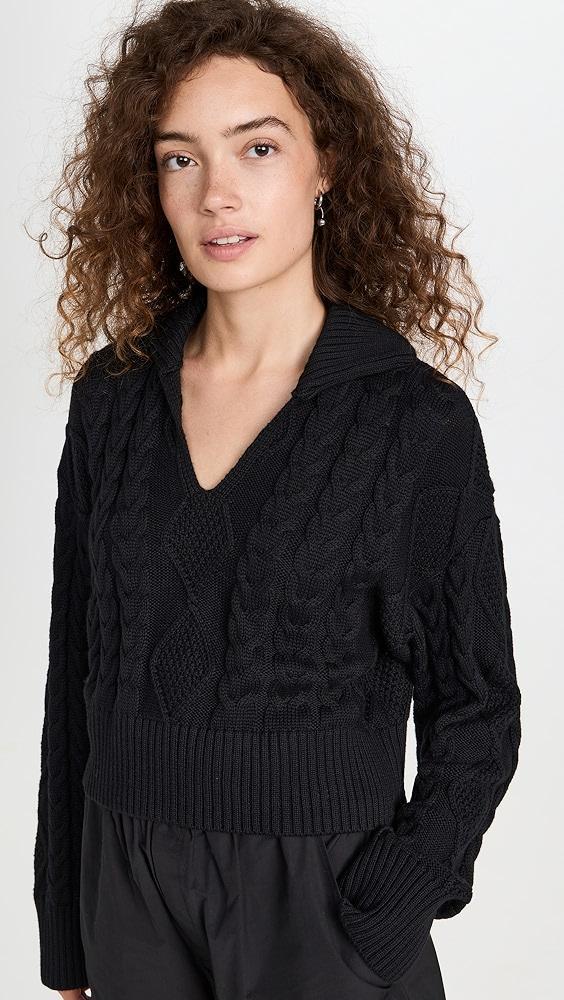 Sablyn Braided Pullover | Shopbop Product Image