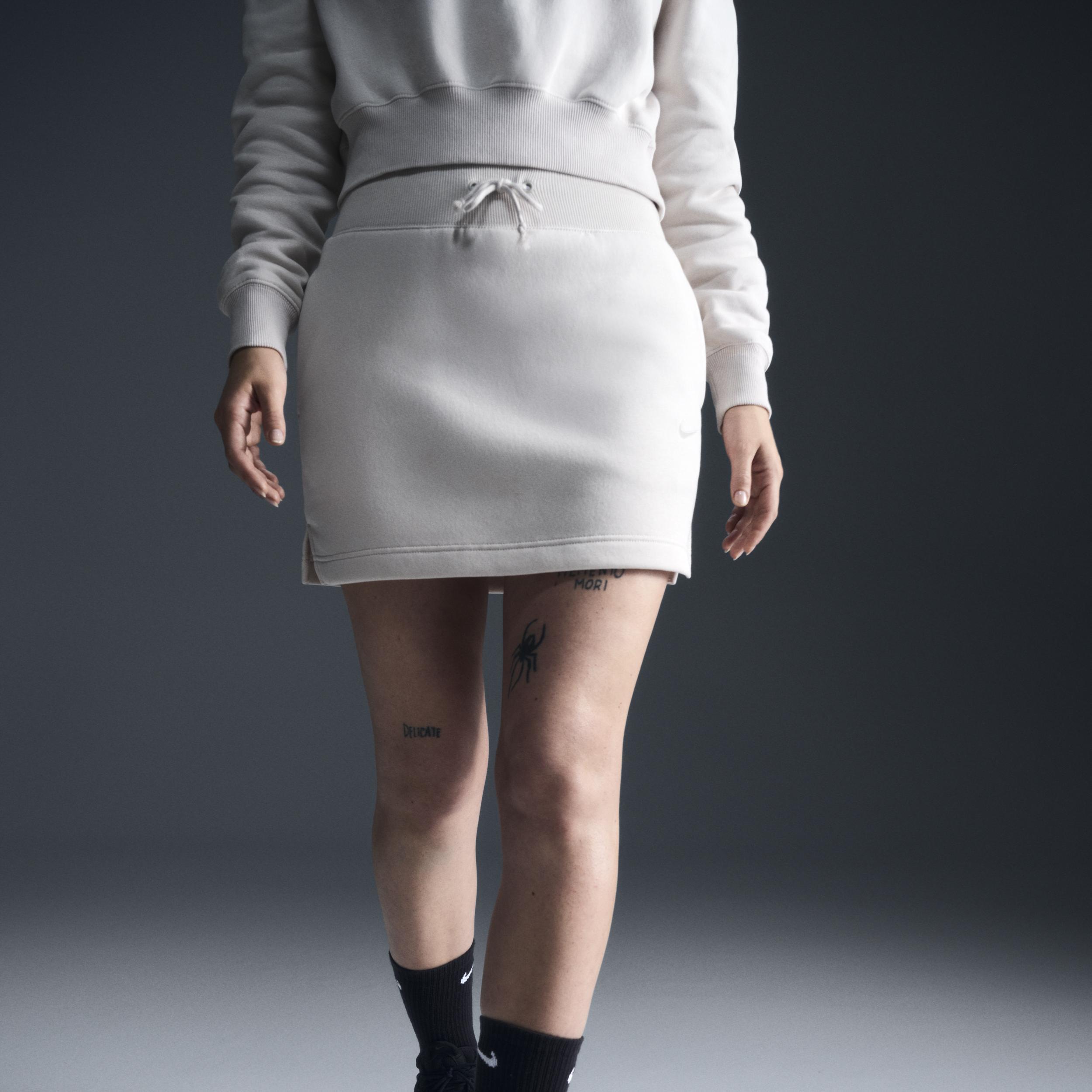 Women's Nike Sportswear Phoenix Fleece Slim Mini Skirt Product Image