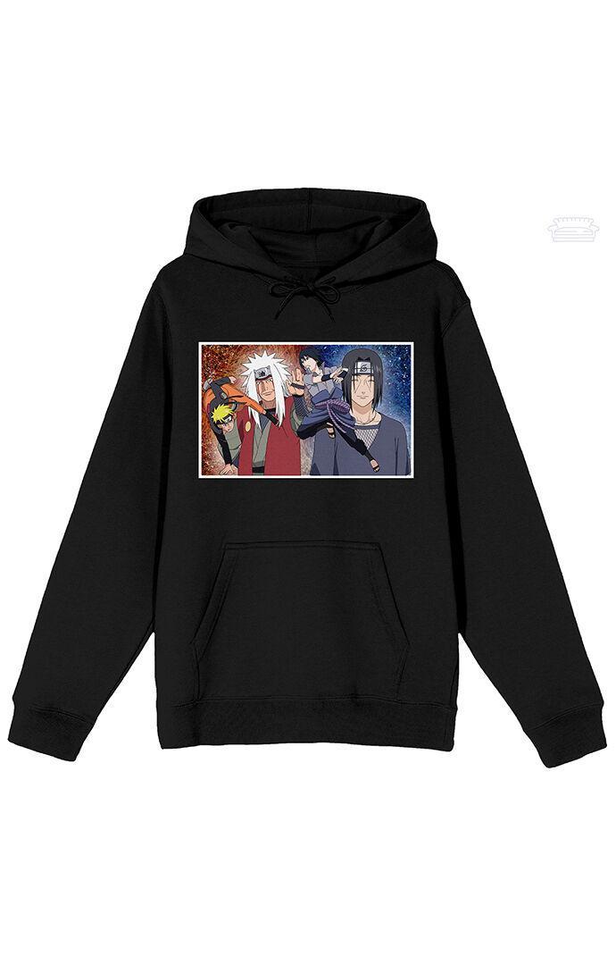 PacSun Mens Naruto Shippuden Uzumaki Anime Hoodie - Blackmall Product Image