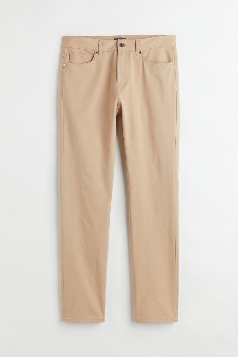 Slim Fit Cotton Twill Pants product image