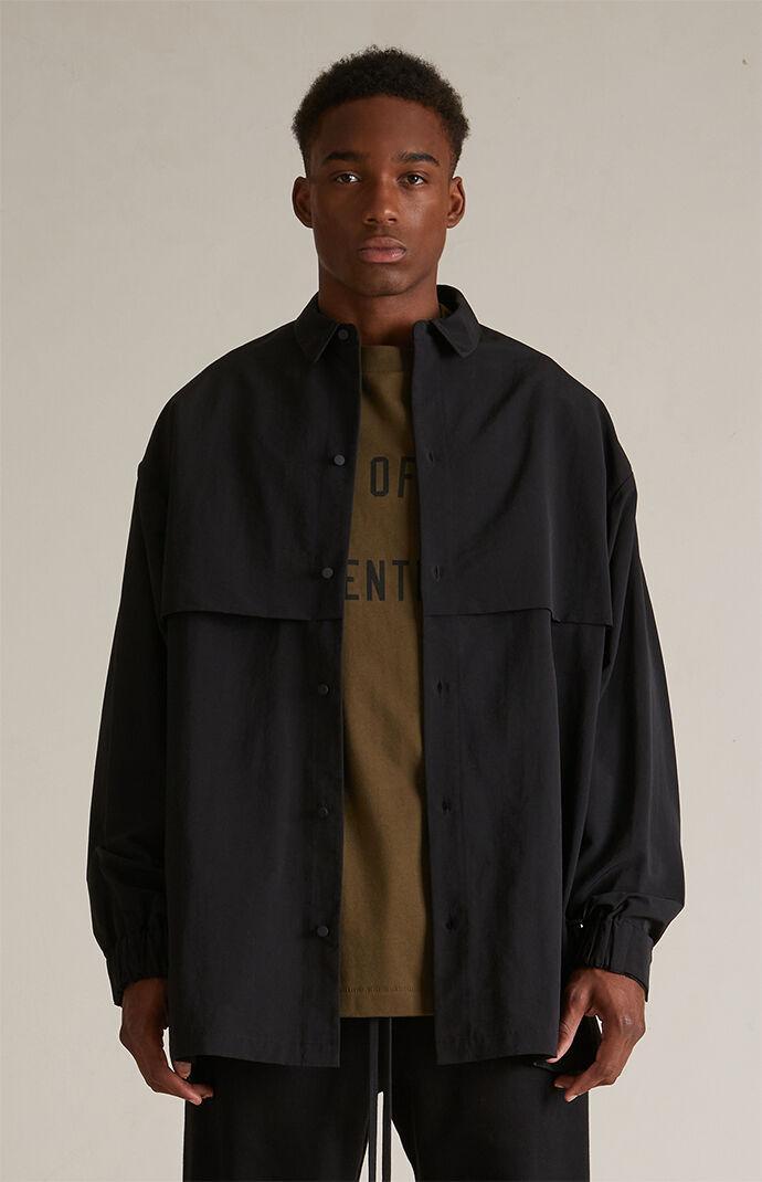 Fear of God Essentials Men's Military Nylon Overshirt Jacket - Product Image