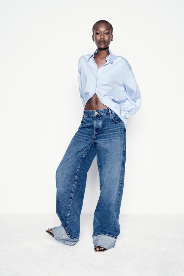 MID-RISE Z1975 WIDE LEG LOOSE SELVEDGE JEANS Product Image