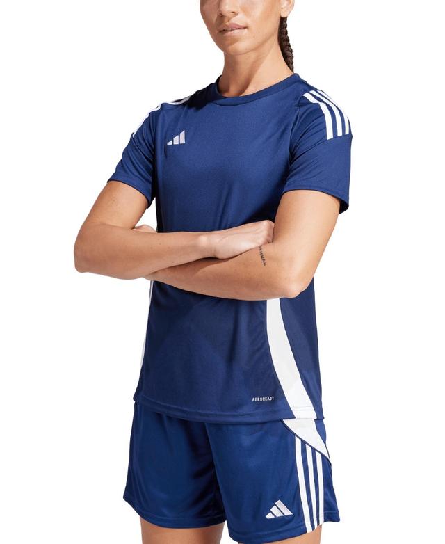 adidas Womens Tiro 24 Jersey Top - Team Power Red Product Image