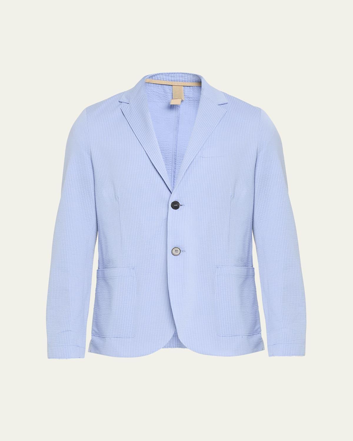 Mens CoolMax Seersucker Blazer Product Image