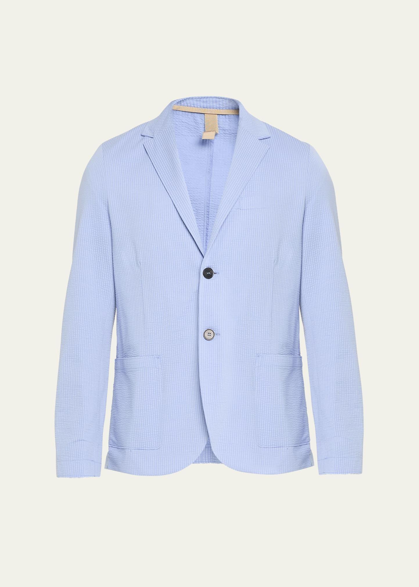 Mens CoolMax Seersucker Blazer Product Image