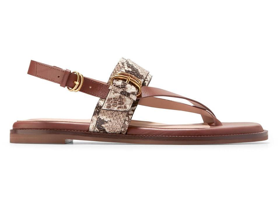 Cole Haan Anica Lux Buckle Sandals (Sandollar Soho Snake Print Leather) Women's Sandals Product Image