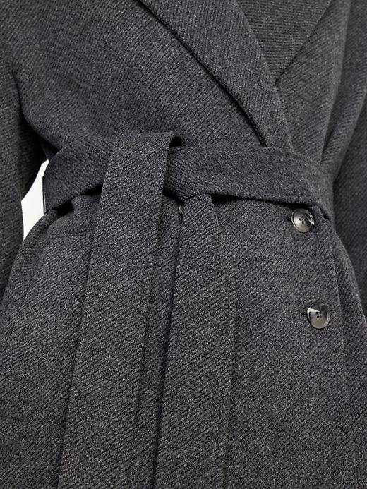 Oversized Belted Coat Product Image