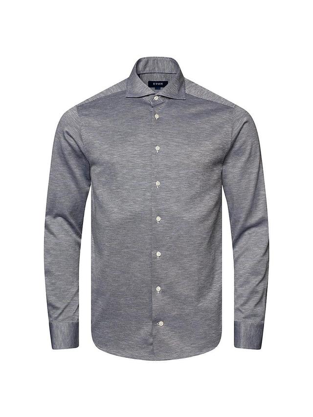 Mens Slim-Fit Luxe Knit King Shirt Product Image